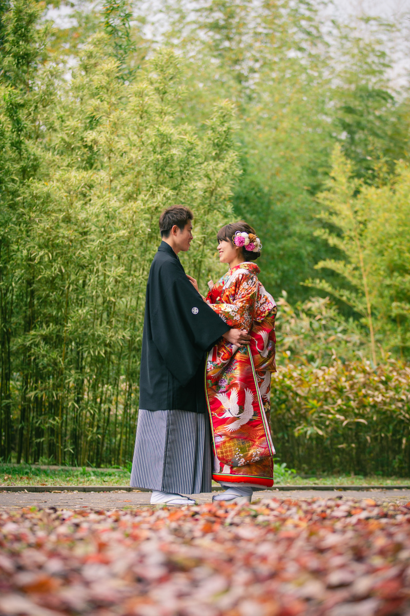 おふたり寄り添って