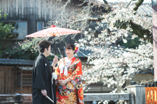 桜が咲き誇る京都で、思い出に残る写真を
