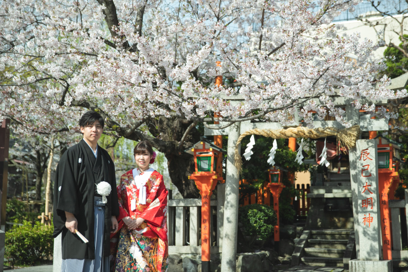 春うららの京都で幸せ前撮り!