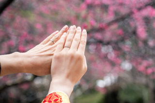 和装2点でロケ撮影♪