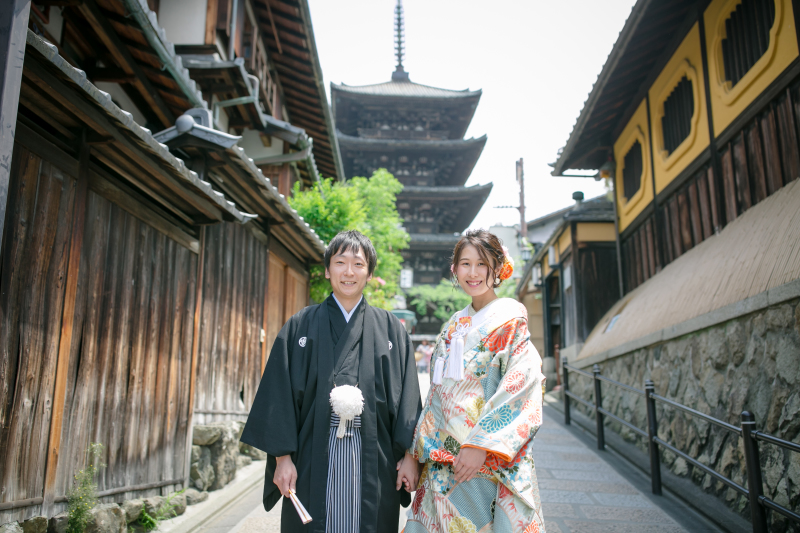 涼し気な新婦様のお衣装も素敵です