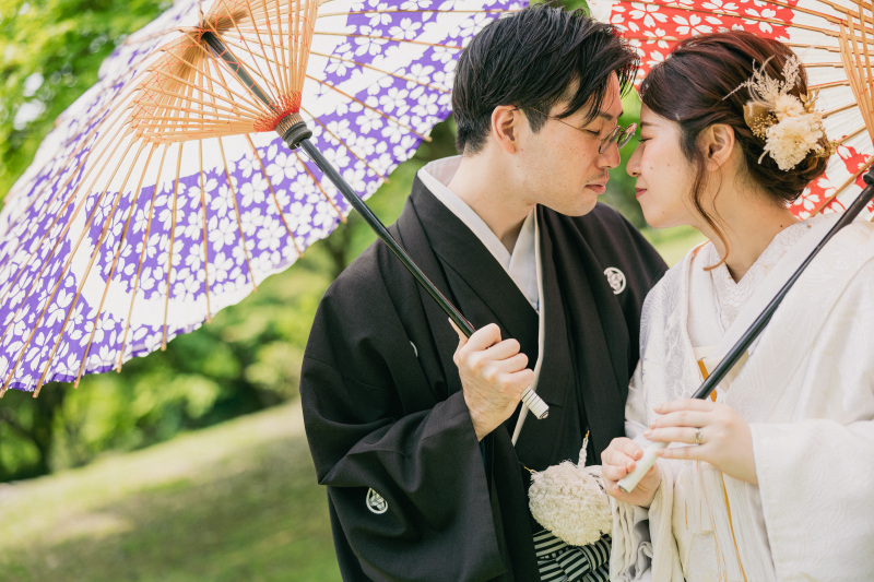 お顔を近づけて