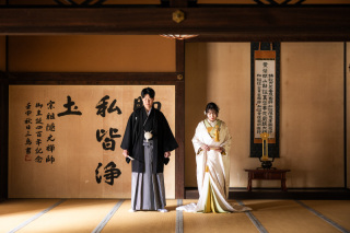 萬福寺とアンティークチャペル前撮り