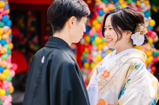 八坂の塔周辺での撮影。