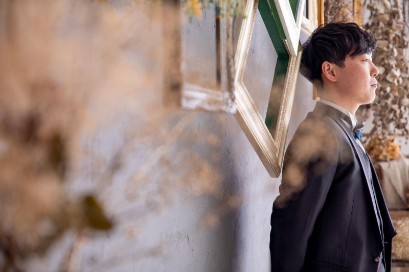 見つめる先には・・・