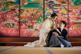 ロケ地二カ所で前撮り♪