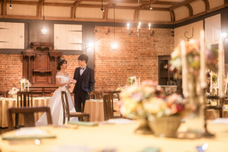 パビリオンコート　洋装ロケ