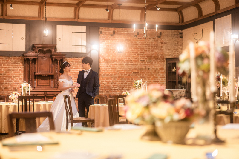 パビリオンコート　洋装ロケ