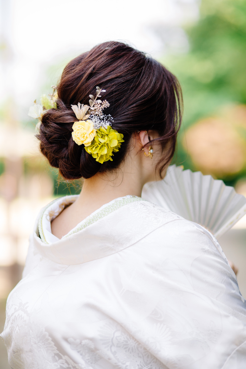 新婦様ヘアスタイル