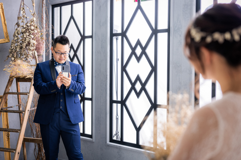 新婦様ソロの合間に