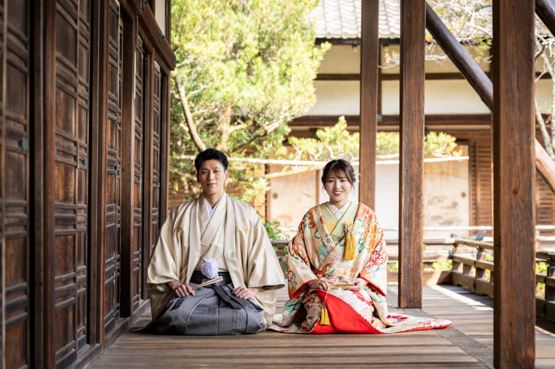 色打掛で和装ロケ♫4月