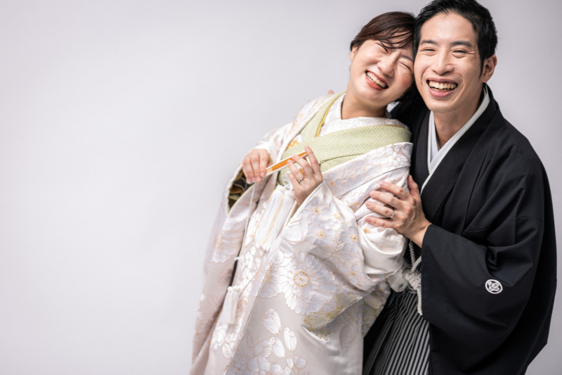 白無垢＆色打掛でスタジオ撮影！