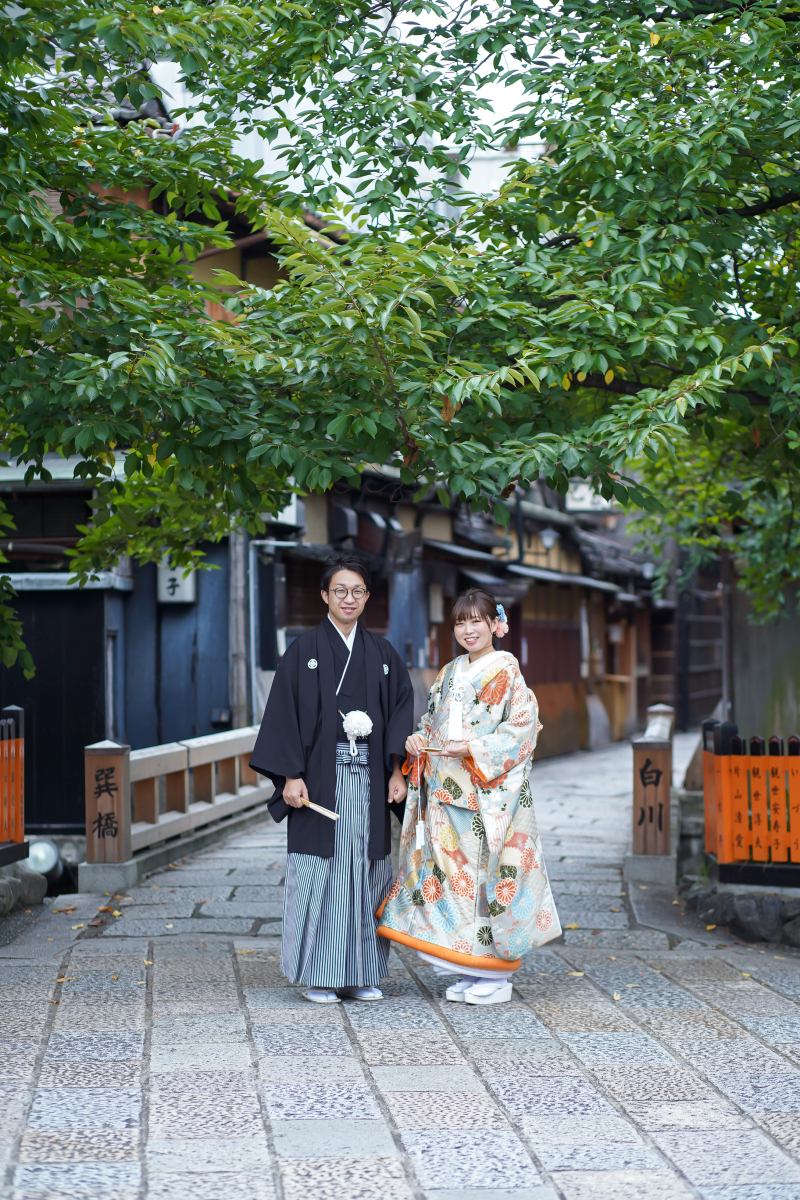 京都らしい街並みでパシャリ！