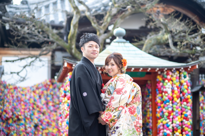 八坂で有名な八坂庚申堂にて