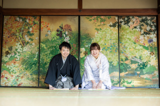 梅宮大社＆白河院にて、和装2点撮影♪