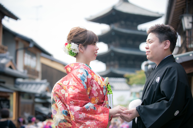 八坂の塔にて・・・