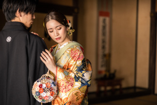 萬福寺＆八坂付近　和装２点ロケ撮影！