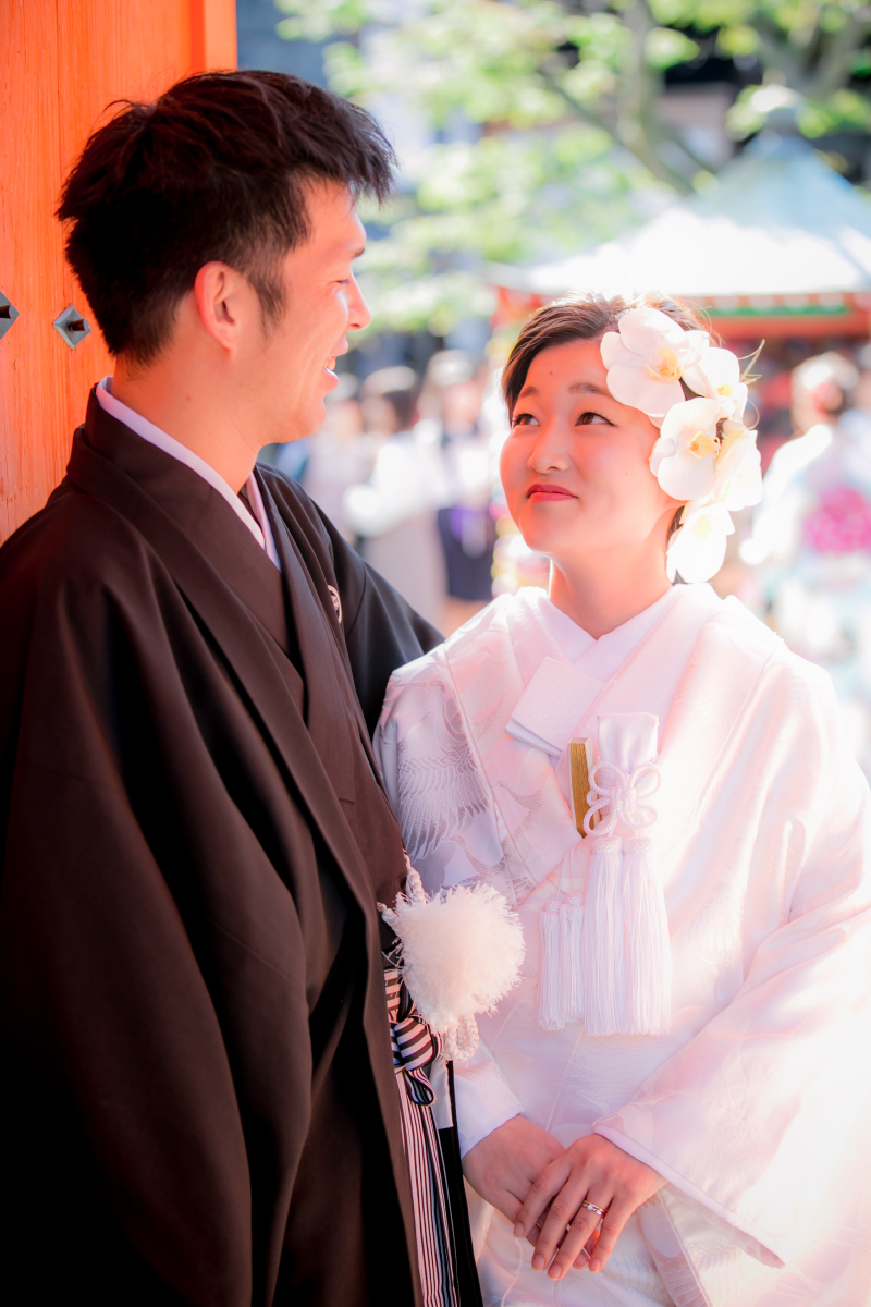 八坂庚申堂にて