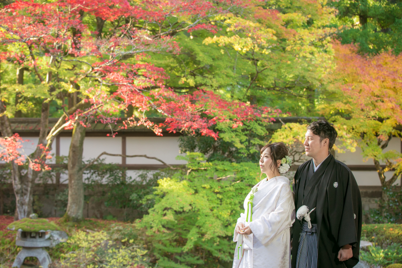 京都市内のお寺で…