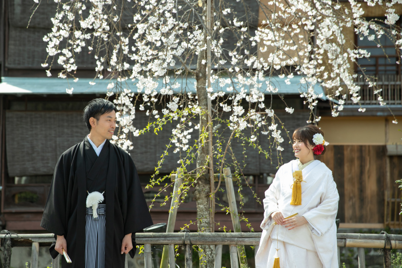 相合傘のような