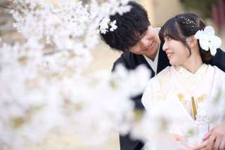 桜シーズンの前撮り♪｜4月