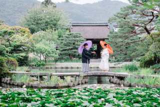 梅宮大社でお2人らしい和装前撮り