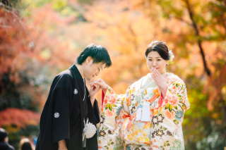 秋の撮影！　　嵐山にて