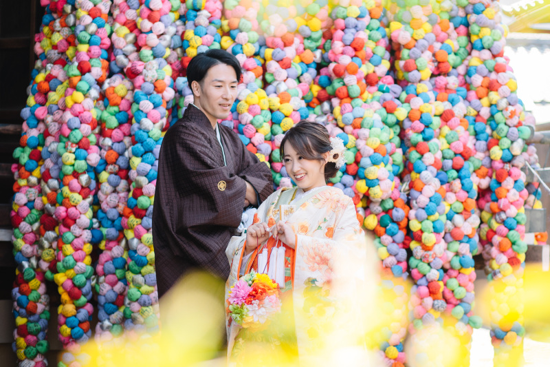 八坂康申堂で撮影