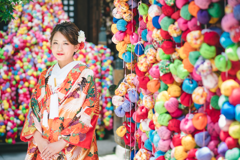 新婦さんのソロショット