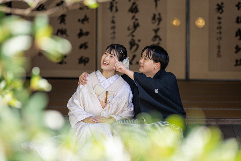 萬福寺で白無垢ロケ｜9月