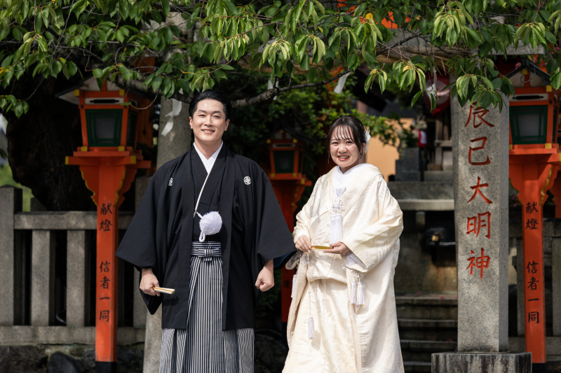 祇園での和装前撮り