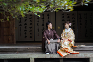 日本らしさが良い　萬福寺ロケ