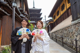 晴天のもと　八坂の塔周辺・嵐山にて