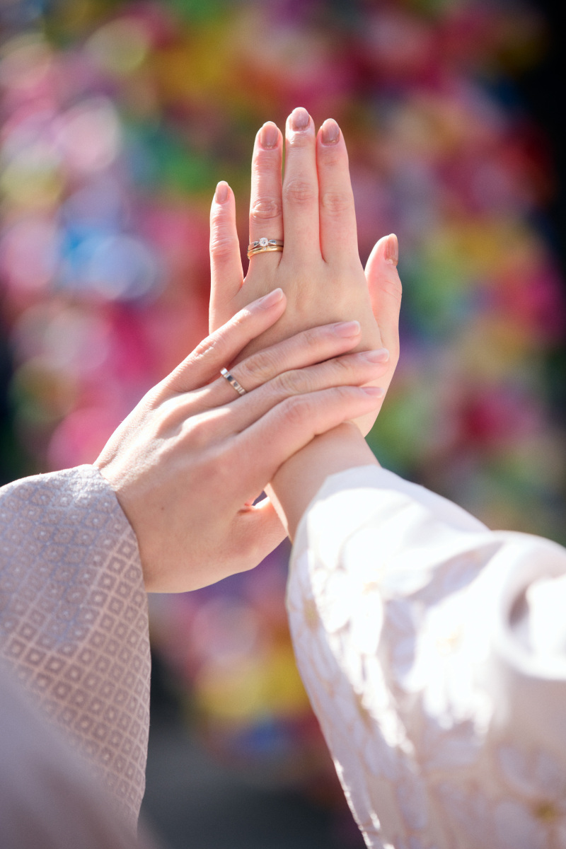 お手元ショット