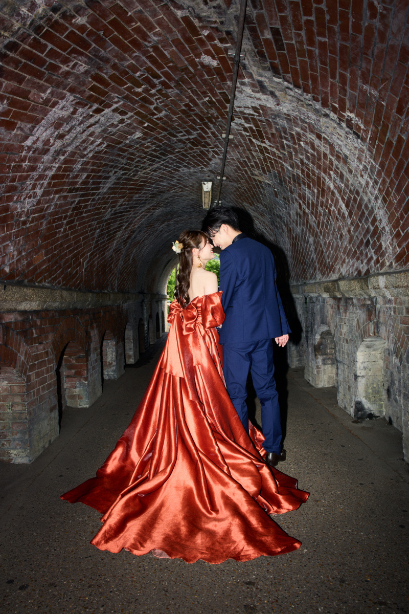 おでこ合わせショット