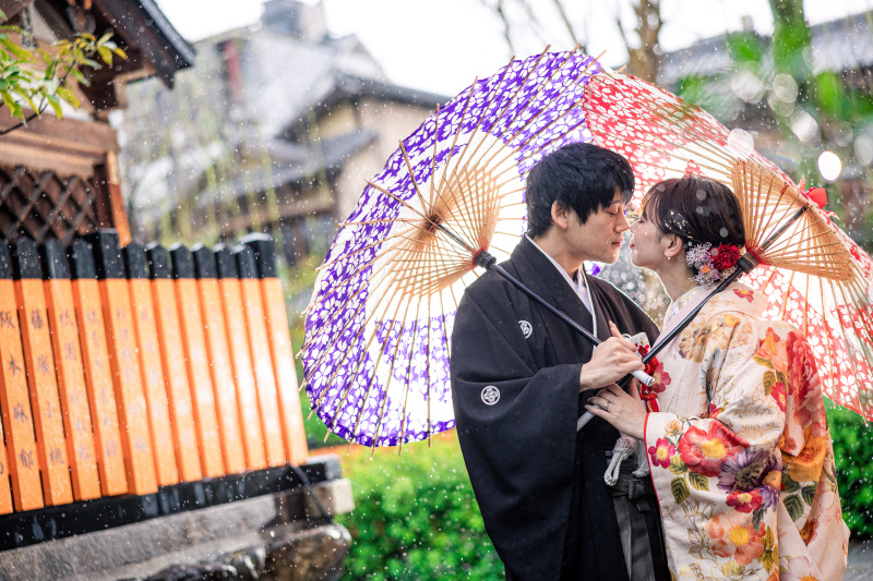 小雨を生かして
