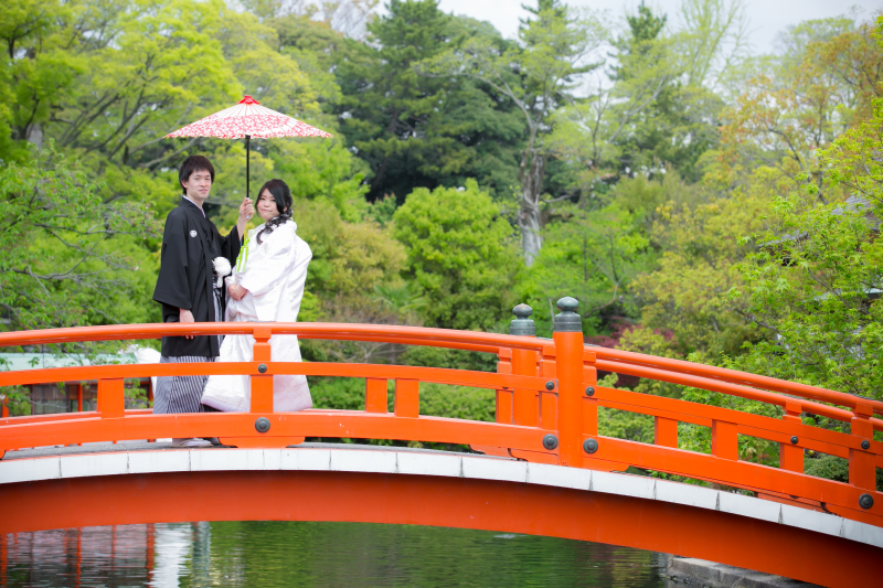 朱色の法正橋