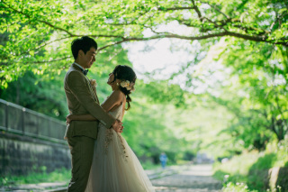 ドレスでロケ！　蹴上インクライン＆スタジオにて