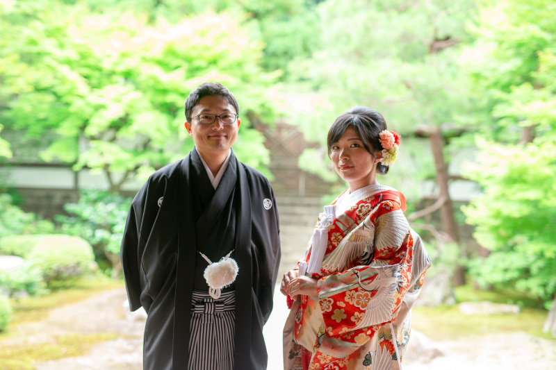 神社仏閣で撮影