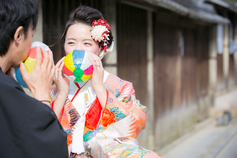 八坂の塔周辺にて