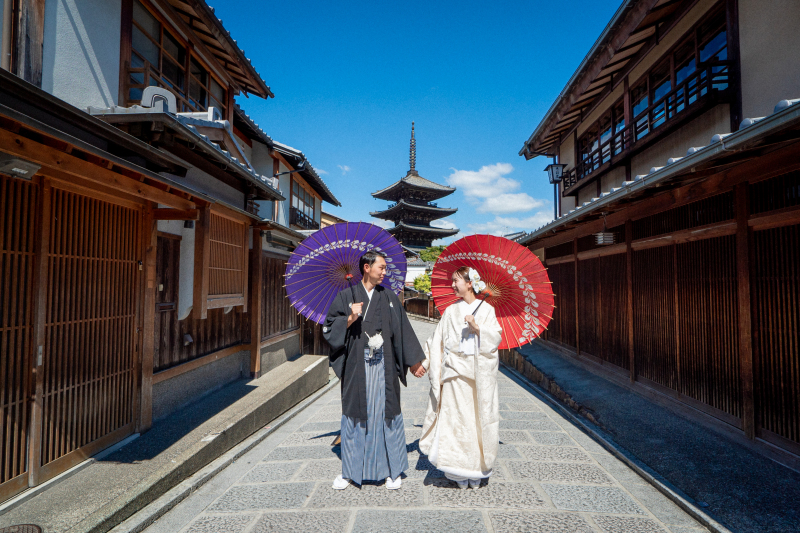 青空が広がる中での撮影！