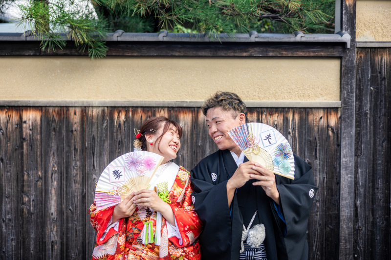 笑顔いっぱいお♬ロケ撮影の様子