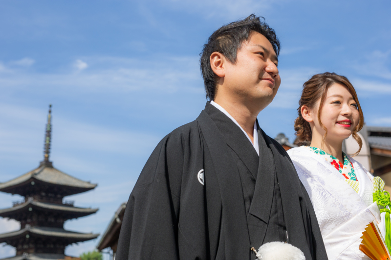 八坂の塔周辺で撮影