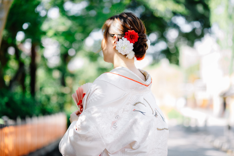 新婦様ヘア