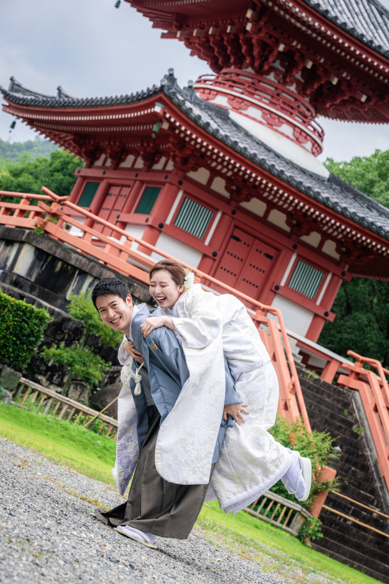 おんぶショット