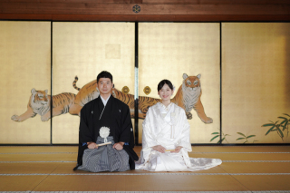 白無垢ロケ　金戒光明寺にて