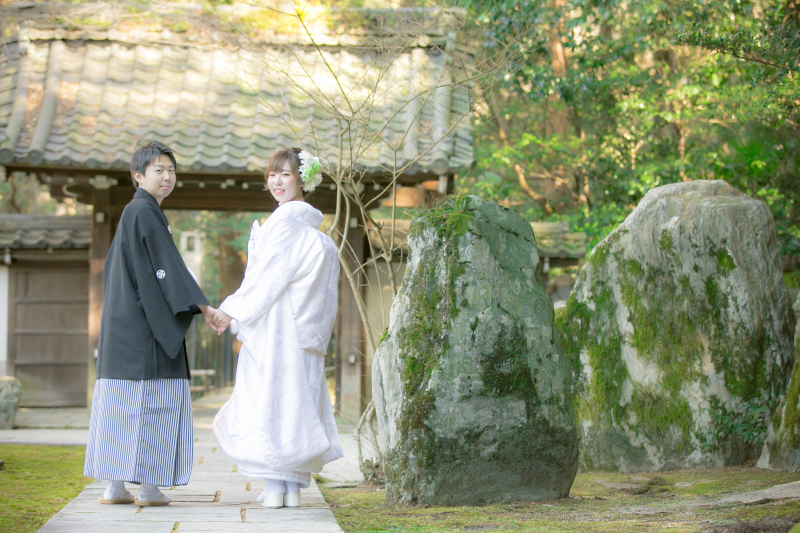 神秘的な雰囲気の中で