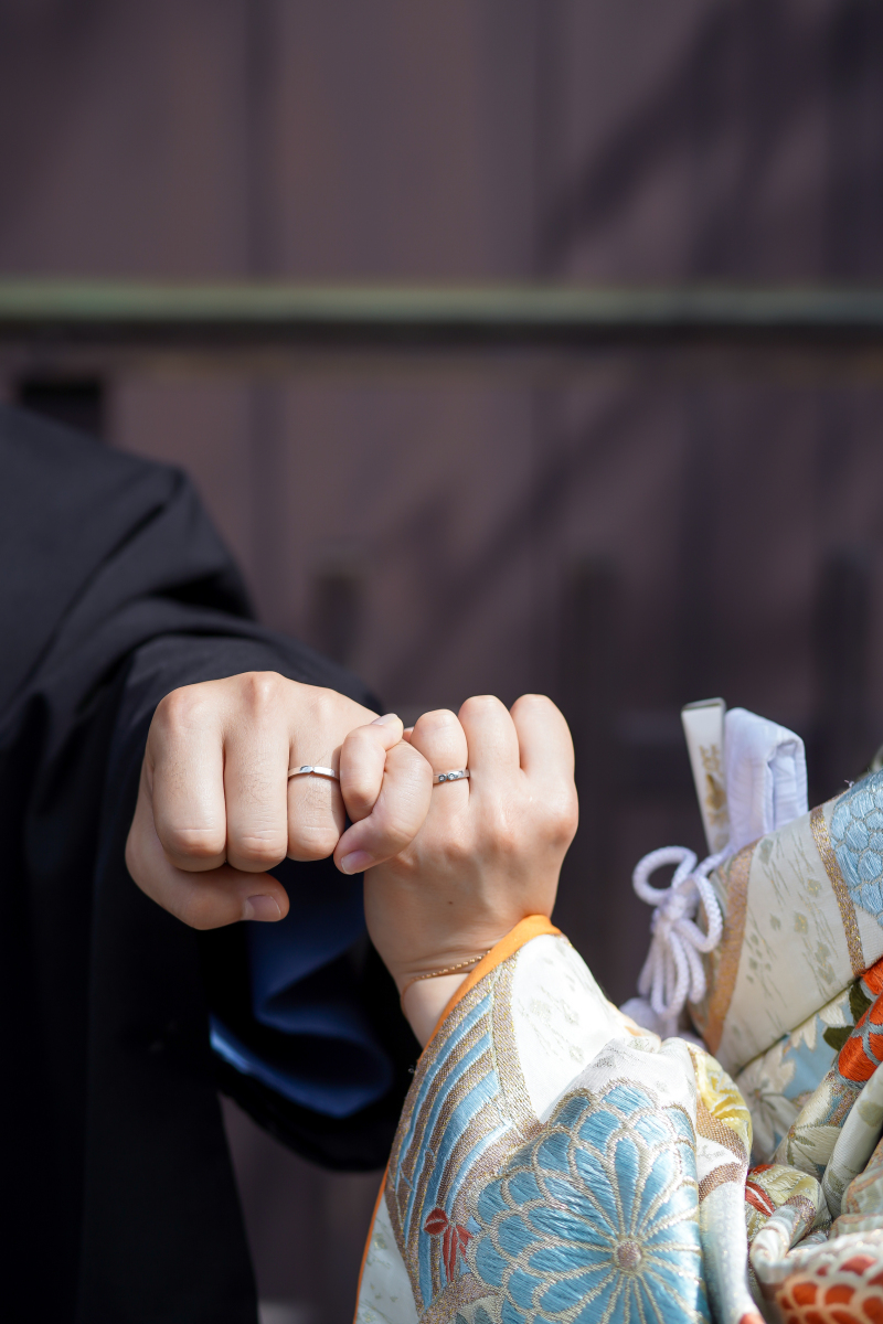 誓いの指切り♪