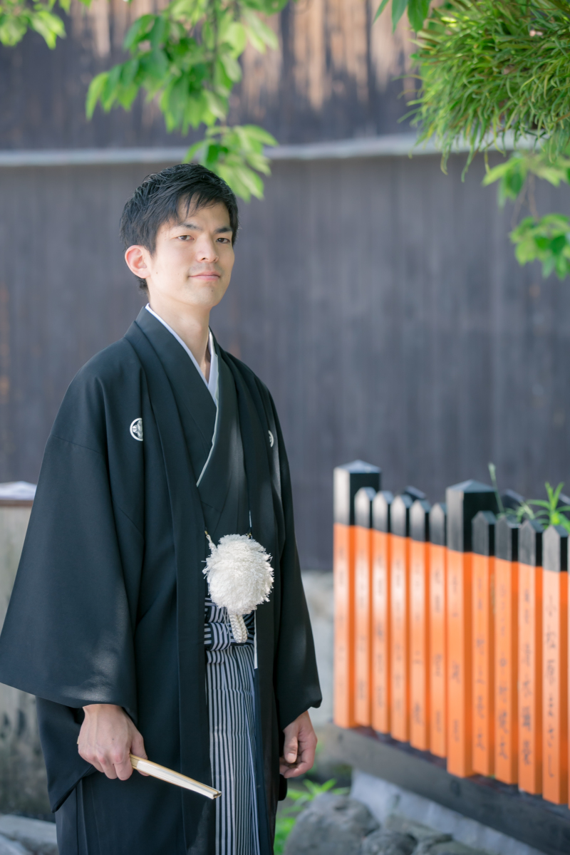 凛々しい新郎様