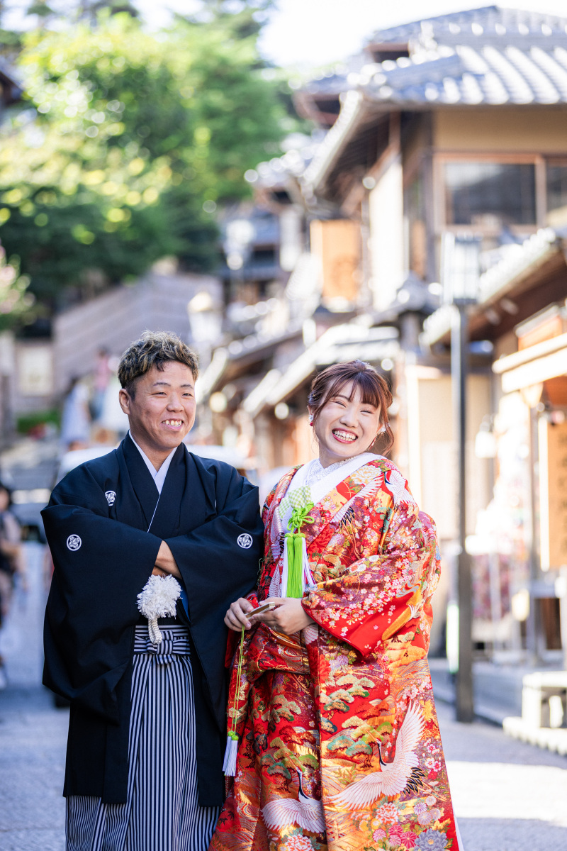 八坂の塔付近へ